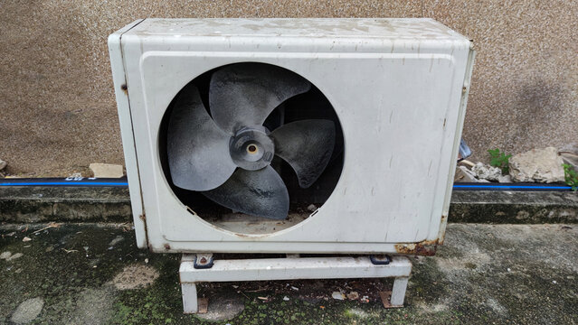 broken air conditioning unit