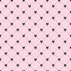 Pink glamour seamless pattern.
