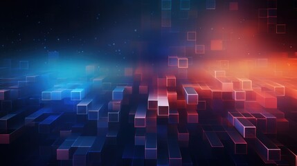 Modern IT Technology in Abstract Form Background