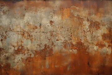 Aged and weathered rusty wall texture - a vintage backdrop with industrial character