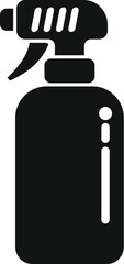 Clean plastic sprayer icon simple vector. Bottle clean. Point powder