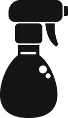 Flower home sprayer icon simple vector. Clean wash hand. Container can