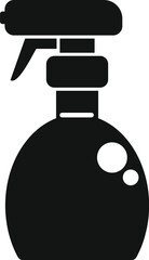 Sprayer bottle atomizer icon simple vector. Water gun. Deodorant nozzle
