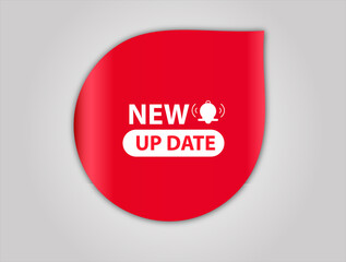 red flat sale web banner for new update