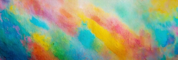 Vibrant Pastel Water Oil Color Paper Texture - Ultra High-Resolution Panorama
