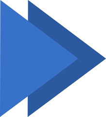 blue arrow sign