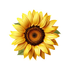 Radiant sunflower bloom
