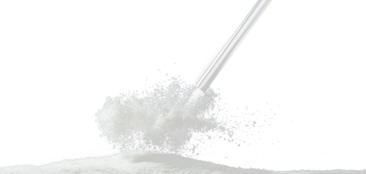 Trekking Poles put on snow ice. Telescopic trekking poles stick device for elderly people to walk with support protection hiking in woods mountain. Black background isolated