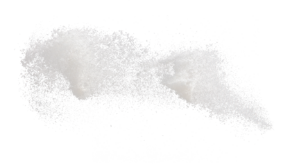 Photo image of throwing snow fly in air. Snows Freeze shot on black background isolated overlay. Fluffy White snowflakes splash cloud in falling down. Real Snow throwing shower