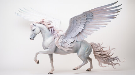 Obraz na płótnie Canvas ペガサスのイメージ - image of Pegasus - No6-14 Generative AI