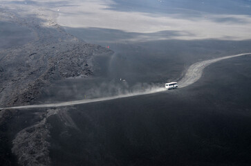 aerial view of the volcano © Balzs
