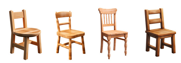 Antique wooden chair