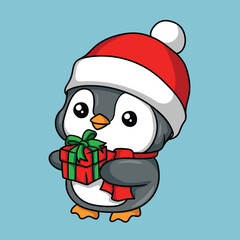 artwork illustration and t shirt design cute penguin character