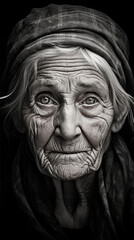 In the Embrace of Time, Portraits of Aging Gracefully and the Solitude of Elderly Souls