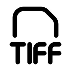 Tiff Line UI Icon