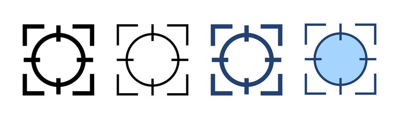 Obraz premium Target icon vector. goal icon vector. target marketing sign and symbol