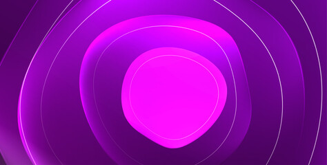 Colorful transparent flowing fluid shapes with glow effect geometric background. Wavy lines round forms. Vector illustration For Wallpaper, Banner, Background, Card, Book Illustration, landing page