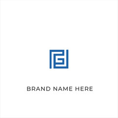 Obraz premium G letter logo, Letter G logo, G letter icon Design with black background. Luxury G letter 