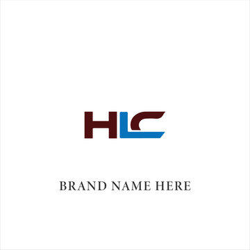 HLC logo. H L C design. White HLC letter. HLC, H L C letter logo design. Initial letter HLC linked circle uppercase monogram logo. H L C letter logo vector design. 