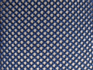 background with blue grid and dots