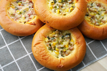 baked potato with cheese