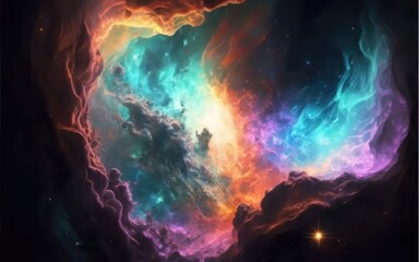 sky galaxy nebula wallpaper background