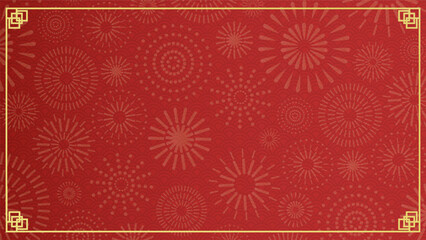 Happy Chinese New Year 2024 background, year of the dragon, Flat Modern design , illustration Vector EPS 10  - obrazy, fototapety, plakaty