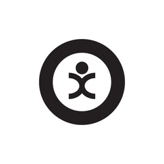 health people logo icon design.