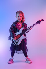 Fototapeta premium young rock musician