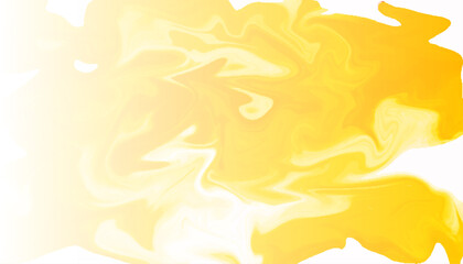 Yellow liquid marble background.