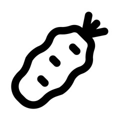 Obraz premium Wasabi Line UI Icon