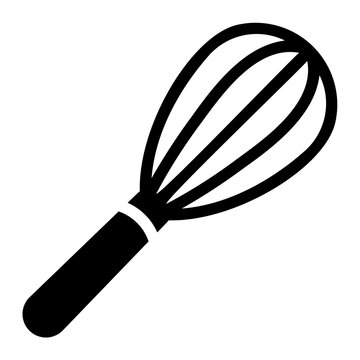 wire whisk Solid icon