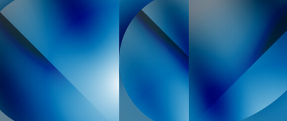 Canvas of minimalistic artistry unfolds - metallic circles and squares in perfect equilibrium. Subtle yet striking, their polished demeanor creates a serene symphony of geometry