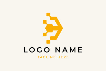 Technology letter c logo icon design vector