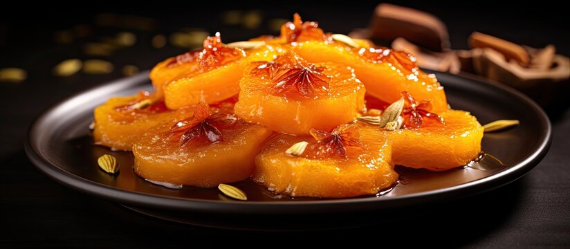 A popular Indian sweet dish called Agra petha, made with pumpkin.