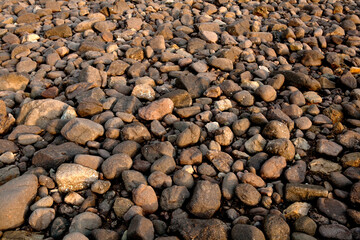 pebbles on the beach