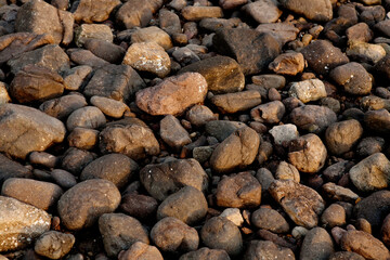 pebbles on the beach