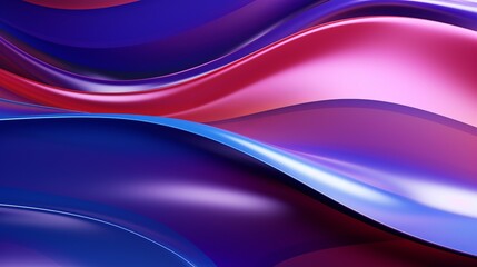futuristic metallic waves: abstract liquid background for innovative tech design (3d render)