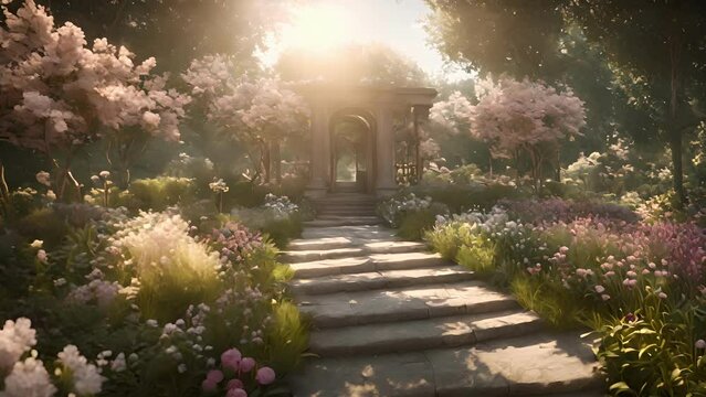 Just like secret garden blooming with endless possibilities, Neuroplasticity Nook resides within brains, with potential connections, ideas, skills blossom thrive. 2d animation