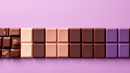 AI art  made of chocolate　チョコレートでできたフレーム