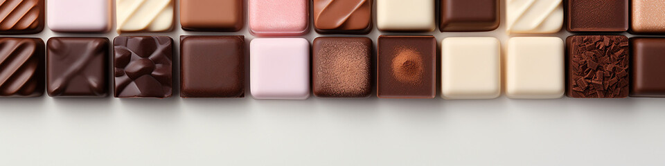 AI art  made of chocolate　チョコレートでできたフレーム