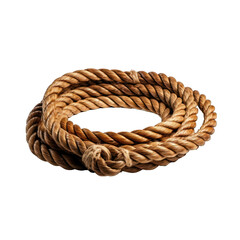Battle Ropes Isolated on Transparent or White Background, PNG