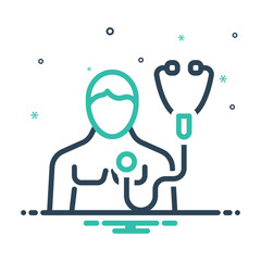 Mix icon for body check