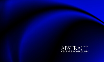 abstract background blue color line curve vector illustration