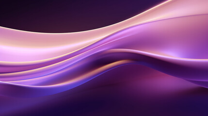 abstract white background illuminated with purple.  3D render 