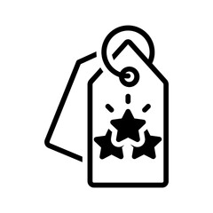 Solid black icon for Brand