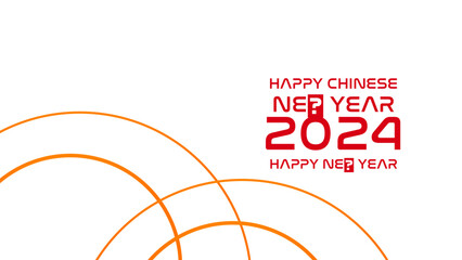 Happy Chinese New Year background. 2024 chinese new year background. Can be used for greetings card, flyers, invitation, posters, brochure, banners, calendar. Vector illustration
