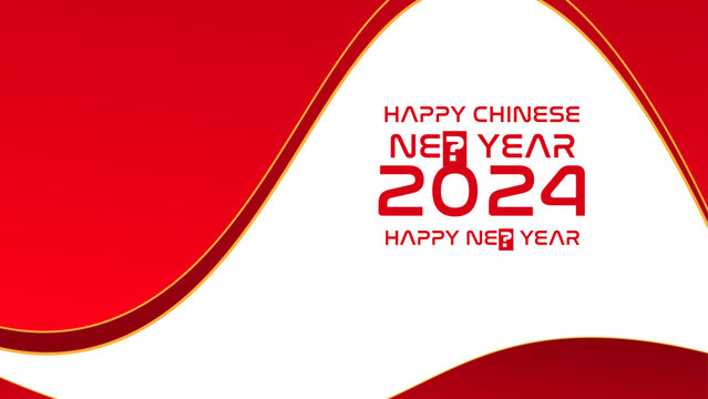 Happy Chinese New Year background. 2024 chinese new year background. Can be used for greetings card, flyers, invitation, posters, brochure, banners, calendar. Vector illustration
