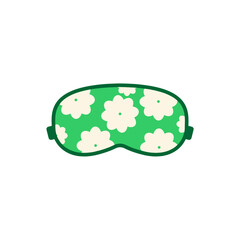 mask sleep icon cartoon tired