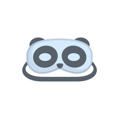 mask sleep icon cartoon cute
